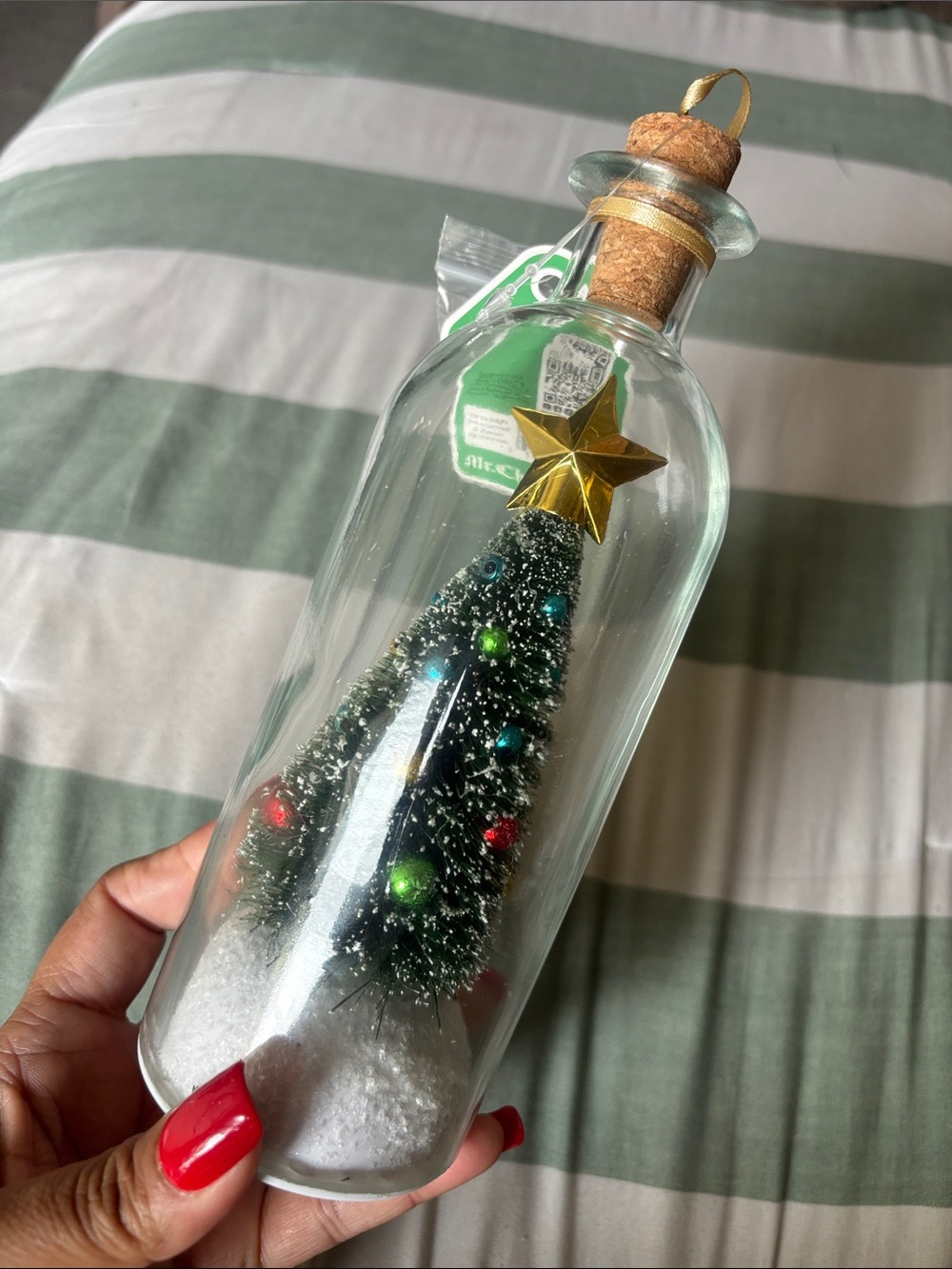 QVC Mr. Christmas Message In a Bottle